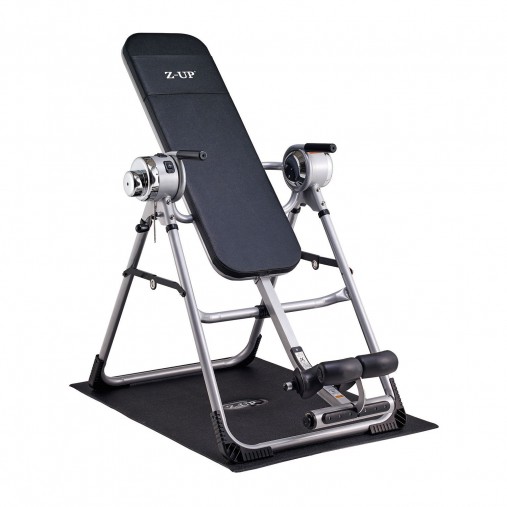 Инверсионный стол с электродвигателем Z-UP-3B, 220В, Корея, серебряная рама, черная спинка