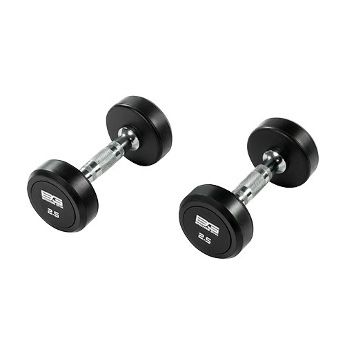 Гантель обрезиненная 2,5 кг BRONZE GYM