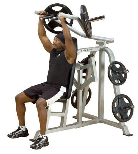 Вертикальный жим сидя (свободные веса) Body-Solid / LVSP