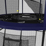 Батут UNIX line SUPREME GAME 16 ft (blue) + Basketball