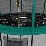 Батут UNIX line SUPREME GAME 16 ft (blue) + Basketball