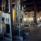 Держатель для 8 олимпийских грифов Profi-Fit