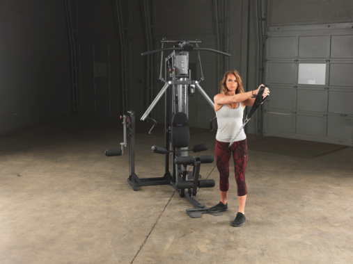 Силовой центр мультистанция Body-Solid G2B со стеком 73 кг и опцией Multi-Hip для проработки бедер, голеней и ягодиц