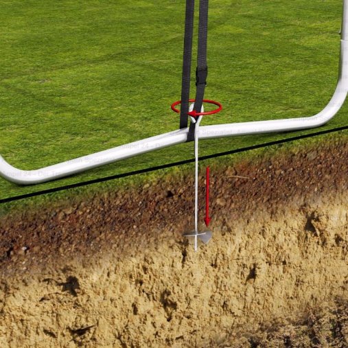 Батут каркасный UNIX line 14 ft (4.27 м) SUPREME GAME (синий) с внутренней защитной сетью и лесницей Батут каркасный UNIX line 14 ft (4.27 м) SUPREME GAME (синий) с внутренней защитной сетью и лесницей