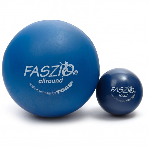 Массажный мяч TOGU Faszio Ball local 10 см, синий Массажный мяч TOGU Faszio Ball local 10 см, синий