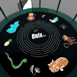 Батут UNIX line 16 ft (4.88 м) SUPREME GAME (green)