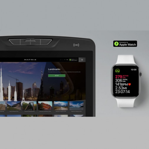 Лестница-эскалатор Matrix Performance. Консоль Touch XL Лестница-эскалатор Matrix Performance. Консоль Touch XL