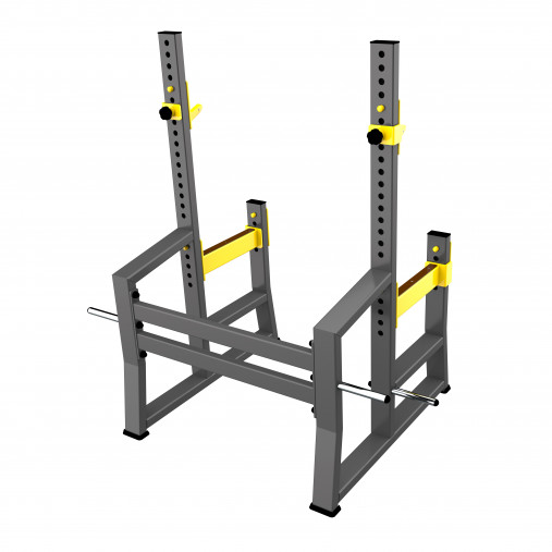 Стойка для приседания и жима с ограничителями (Squat Rack) DHZ