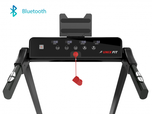 Беговая дорожка UNIX Fit Hi-tech F1 Dark Storm с системой суперкомпактного складывания Беговая дорожка UNIX Fit Hi-tech F1 Dark Storm с системой суперкомпактного складывания
