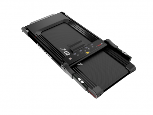 Беговая дорожка UNIX Fit Hi-tech F1 Dark Storm с системой суперкомпактного складывания Беговая дорожка UNIX Fit Hi-tech F1 Dark Storm с системой суперкомпактного складывания