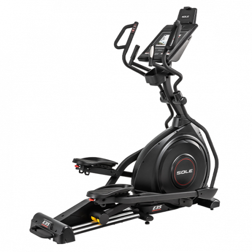 Эллиптический тренажер Sole Fitness Е35 (2023) с автоматическим наклоном педалей Эллиптический тренажер Sole Fitness Е35 (2023) с автоматическим наклоном педалей