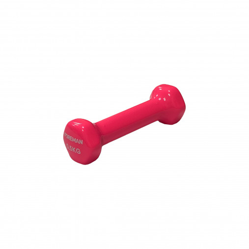 Набор гaнтeлей для аэробики в винилoвoй oбoлoчкe FOREMAN IVD-KG (0,5-1-1,5-2-3-4-5-6 кг), 8 пар Набор гaнтeлей для аэробики в винилoвoй oбoлoчкe FOREMAN IVD-KG (0,5-1-1,5-2-3-4-5-6 кг), 8 пар