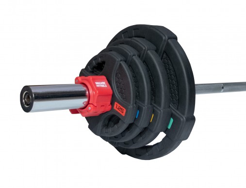 Штанга олимпийская наборная 53 кг OFT (диски 50 мм с двумя хватами, гриф 180 см) Штанга олимпийская наборная 53 кг OFT (диски 50 мм с двумя хватами, гриф 180 см)