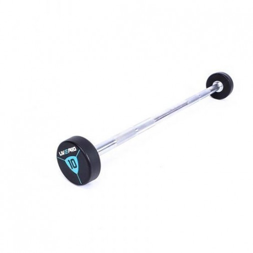 Штанга в уретане LIVEPRO Urethane Barbell 15 кг, черный/синий Штанга в уретане LIVEPRO Urethane Barbell 15 кг, черный/синий