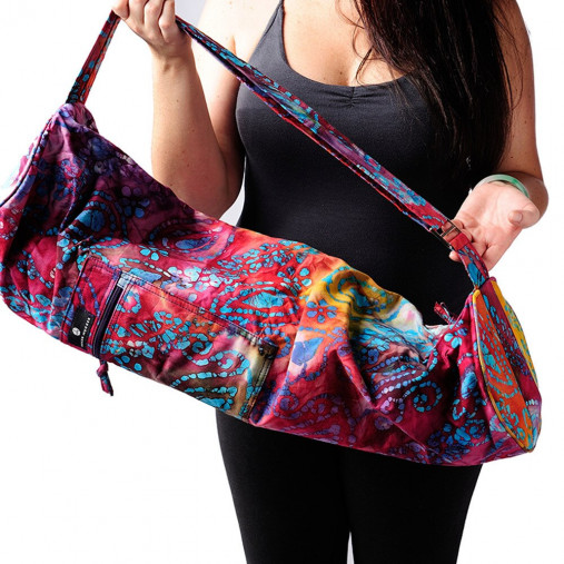 Чехол для коврика HUGGER MUGGER Batik Yoga Mat Bag цветной Чехол для коврика HUGGER MUGGER Batik Yoga Mat Bag цветной