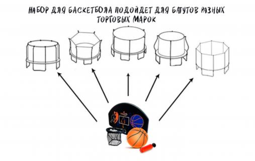 Набор для баскетбола Hasttings