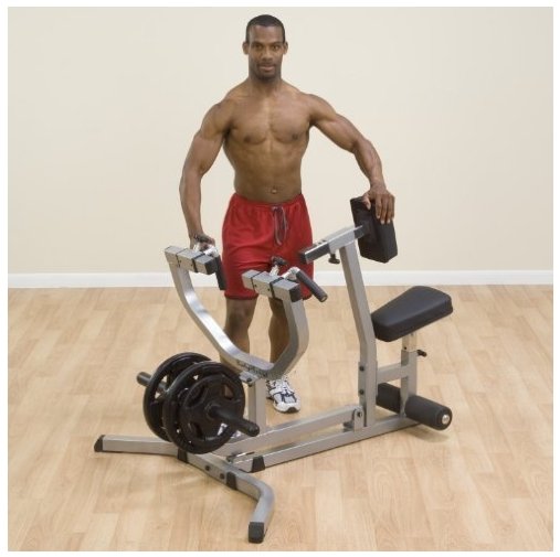 Тренажер полностью регулируется для пользователя с любым типом сложения. Тренажер полностью регулируется для пользователя с любым типом сложения.