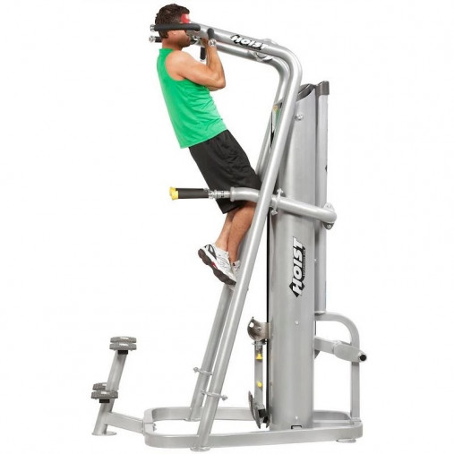 Подтягивание, отжимание с помощью, на прямых ногах. Гравитрон HOIST ROC-IT RS-1700 черный Подтягивание, отжимание с помощью, на прямых ногах. Гравитрон HOIST ROC-IT RS-1700 черный