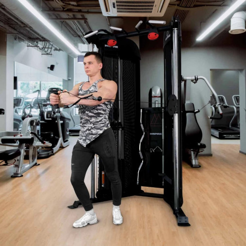 Силовой комплекс Inspire СFT1 Двойной блок / Двойная регулируемая тяга (ДРТ) Силовой комплекс Inspire СFT1 Двойной блок / Двойная регулируемая тяга (ДРТ)