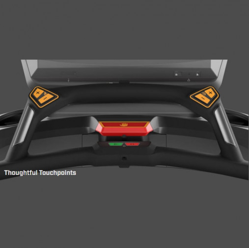 Беговая дорожка Matrix Performance Plus с реечным полотном и сенсорной WiFi консолью Touch XL