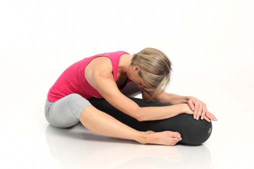 Массажный ролик TOGU Multiroll mein Yoga 80 см, черный