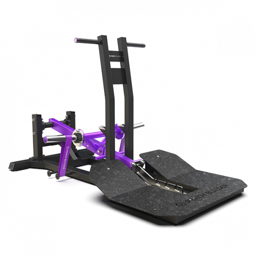 Тренажер приседание с поясом серии Peach Builder PB312 на свободных весах